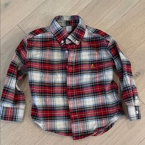 GAP Stewart Plaid Button-Down Shirt